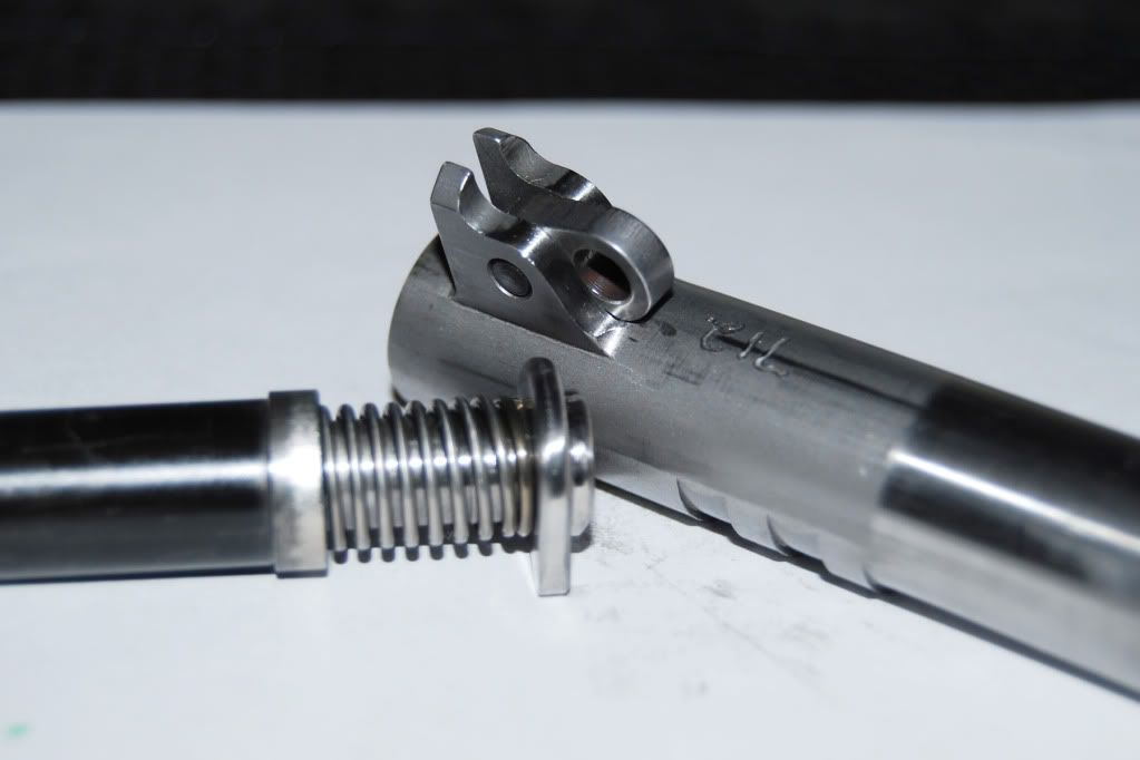 1911 Barrel and guide rod damage? Help